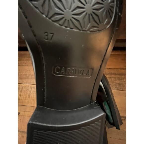 CARMELA ISABELLA LOAFER In Patent Black EU-37/ US-6 NEW w/Box - Picture 14 of 14